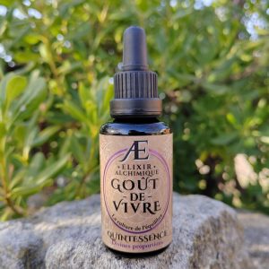quintessence gout de vivre elixir alchimique