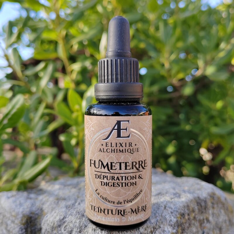 fumeterre-officinale-teinture-mere-elixir-alchimique-phytothérapie concentrée de qualité