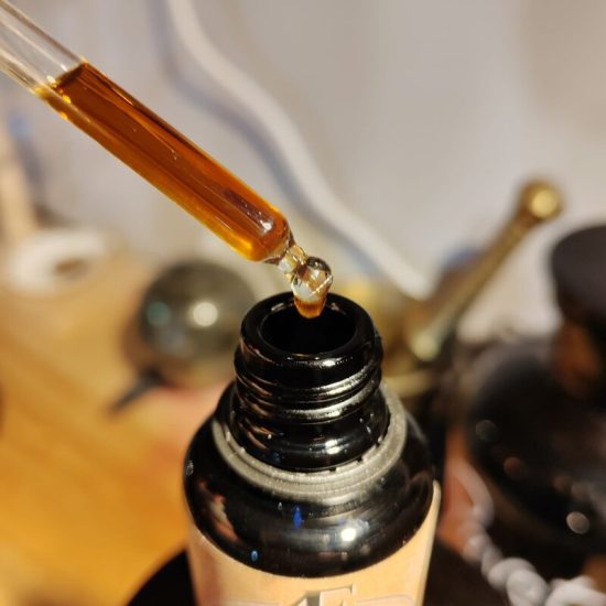 flacon pipette verveine officinale elixir alchimique