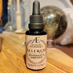 quintessence immunité allergie plantes médicinales Phytothérapie et Gemmothérapie concentrée de qualité elixir alchimique