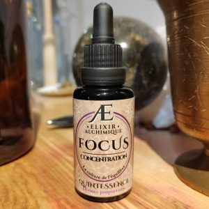quintessence focus concentration elixir alchimique Phytothérapie Gemmothérapie