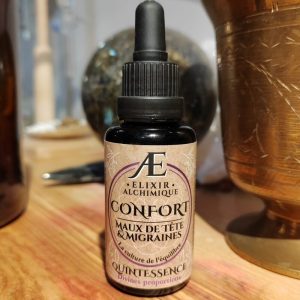 quintessence maux de tête migraines elixir alchimique Phytothérapie Gemmothérapie