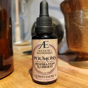 quintessence poumons respirations protection elixir alchimique Phytothérapie Gemmothérapie concentrée de qualité