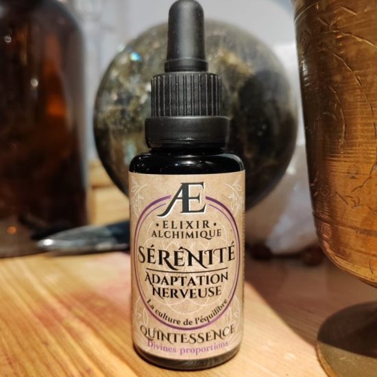 quintessence sérénité adaptation nerveuse elixir alchimique